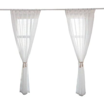 Lichtdoorlatend gordijn met subtiele glitter