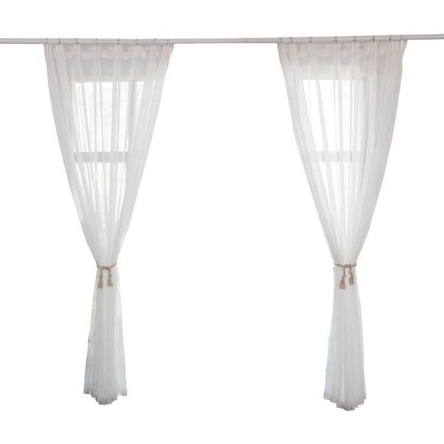 Lichtdoorlatend gordijn met subtiele glitter