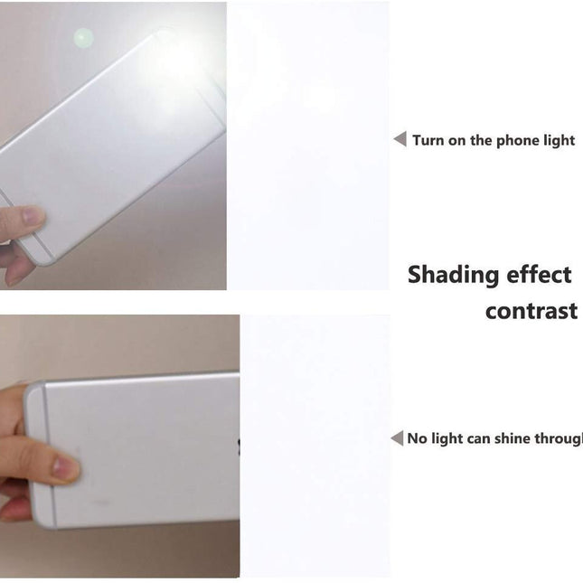 Thermisch isolerend en verduisterend gordijn.