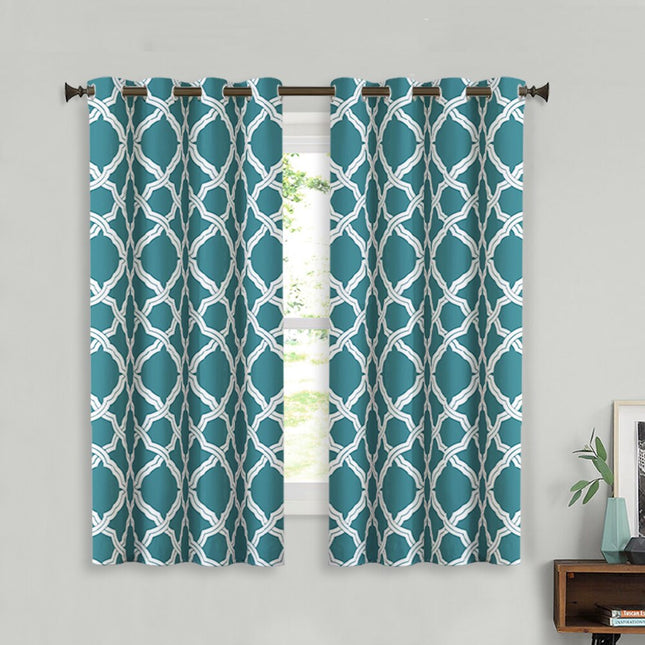 Verduisterend gordijn Redon met Marokkaans patroon.