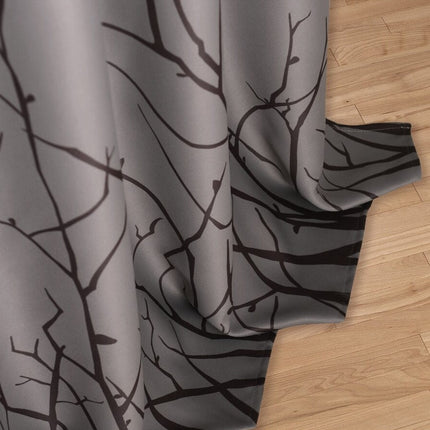 Gordijn met modern takkenmotief