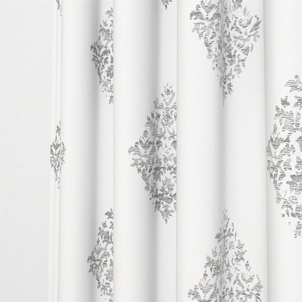 Gordijn met elegant barok patroon