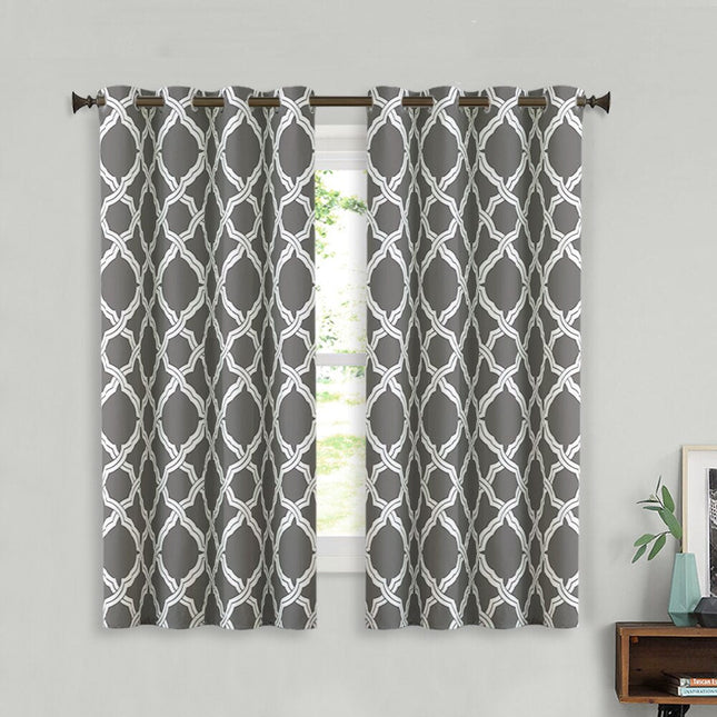 Verduisterend gordijn Redon met Marokkaans patroon.