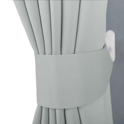 Effen verduisterend gordijn Ausken voor slaapkamer.