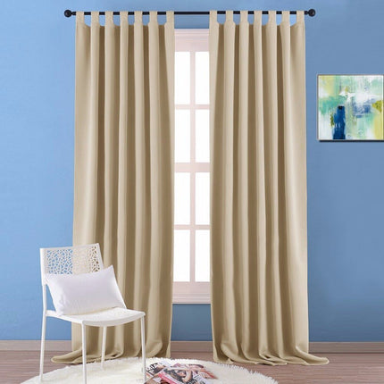 Thermisch verduisterend gordijn met lussen