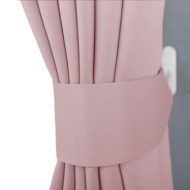 Effen verduisterend gordijn Ausken voor slaapkamer.