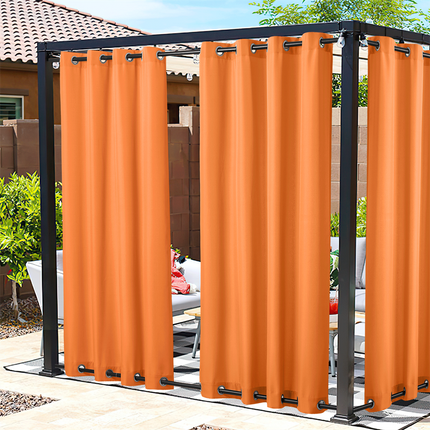 Zonwerend buitengordijn voor terras en tuin