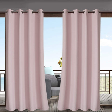 Waterdicht buitengordijn met ringen voor balkon