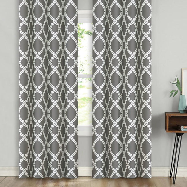 Verduisterend gordijn Redon met Marokkaans patroon.