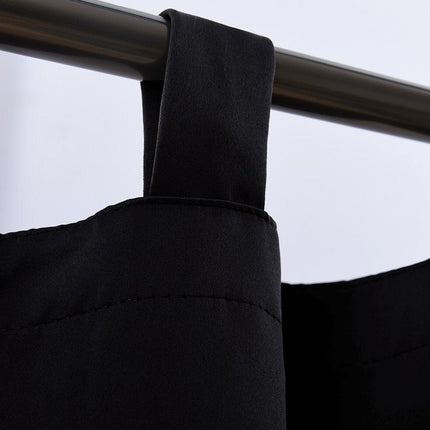 Thermisch verduisterend gordijn met lussen