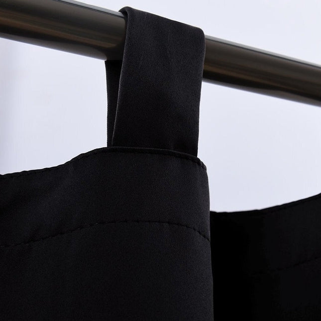 Thermisch verduisterend gordijn met lussen