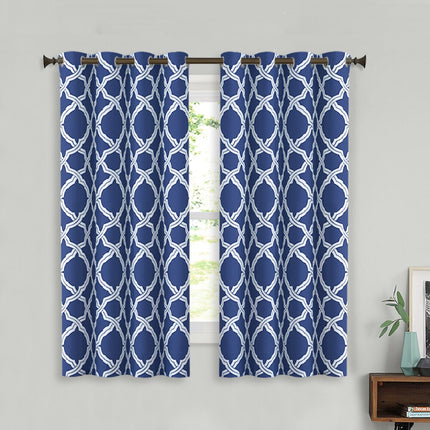 Verduisterend gordijn Redon met Marokkaans patroon.