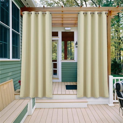 Verduisterend buitengordijn voor terras