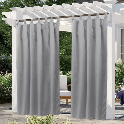 Lila waterafstotend buitengordijn voor terras