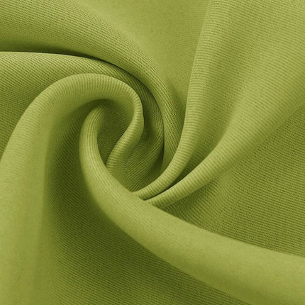 Effen appelgroen verduisterend gordijn