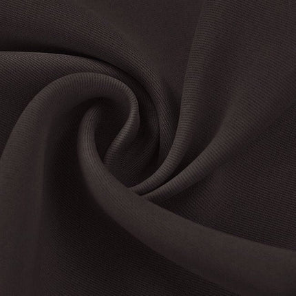 Effen bruin verduisterend gordijn slaapkamer