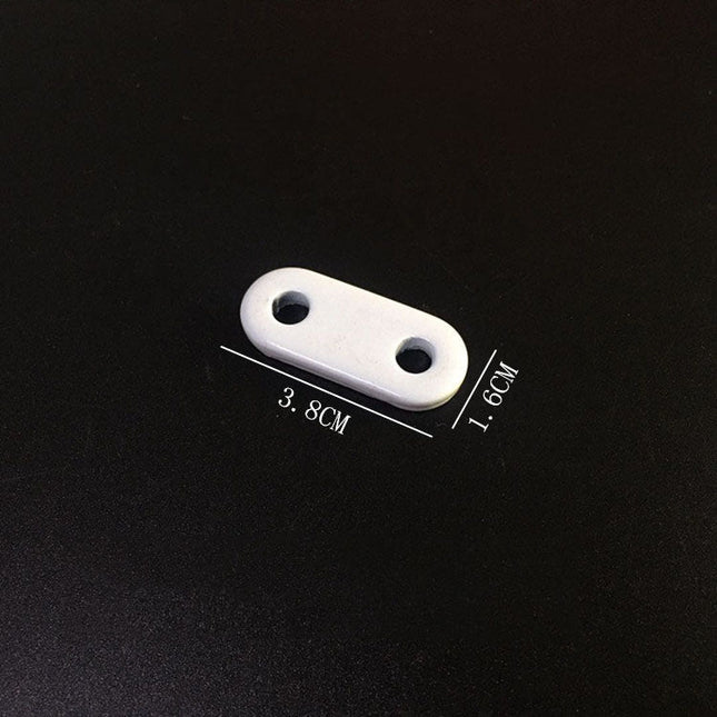 Verzwaringsplaatjes voor onderkant van gordijn