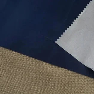 Blauwe verduisterende stof voor gordijnen