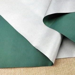 Blauwe verduisterende stof voor gordijnen