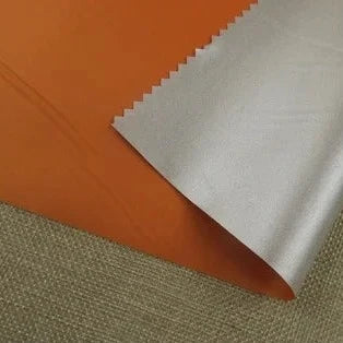 Blauwe verduisterende stof voor gordijnen