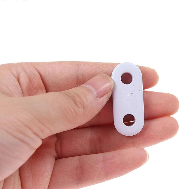 Verzwaringsplaatjes voor onderkant van gordijn