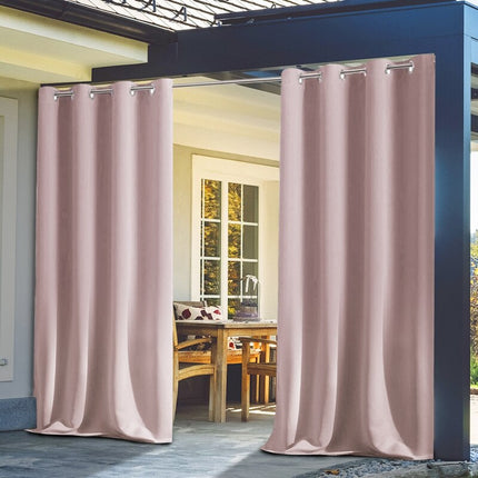 Waterdicht buitengordijn met ringen voor balkon
