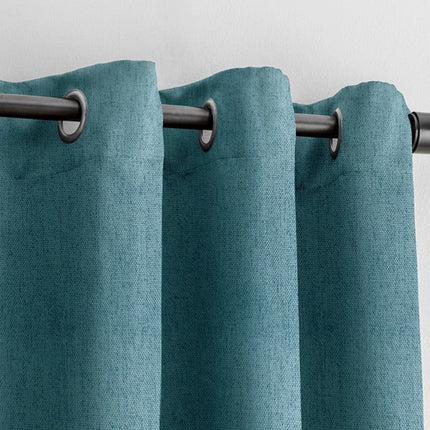 Volledig verduisterende gordijnen met ringen