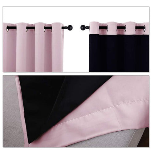 Isolerend verduisterend gordijn lichtroze