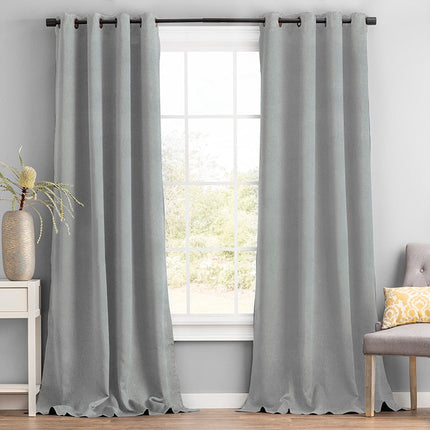 Lichtdicht gordijn met fijne textuur