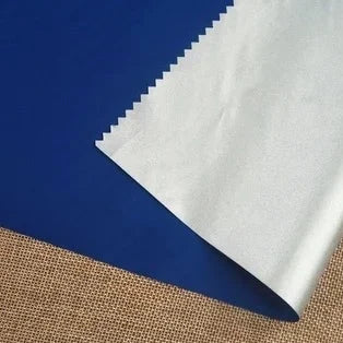 Blauwe verduisterende stof voor gordijnen