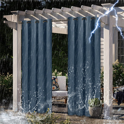 Waterdicht buitengordijn voor tuin en pergola