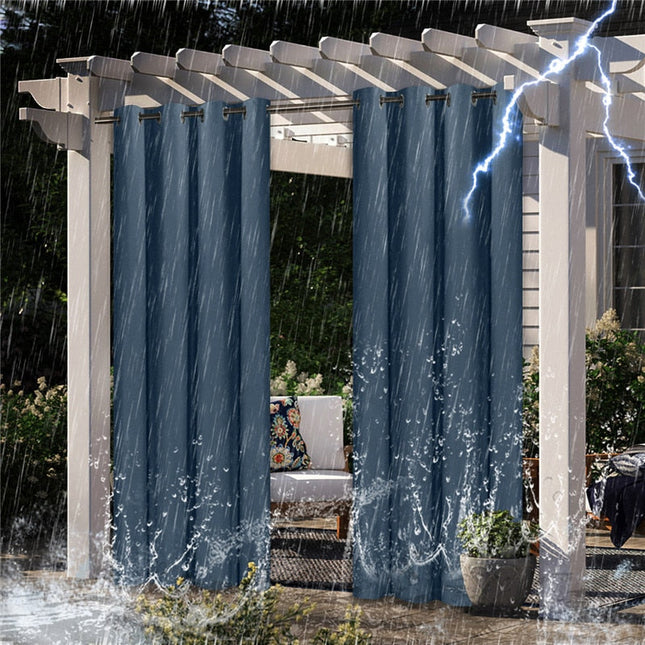 Waterdicht buitengordijn voor tuin en pergola