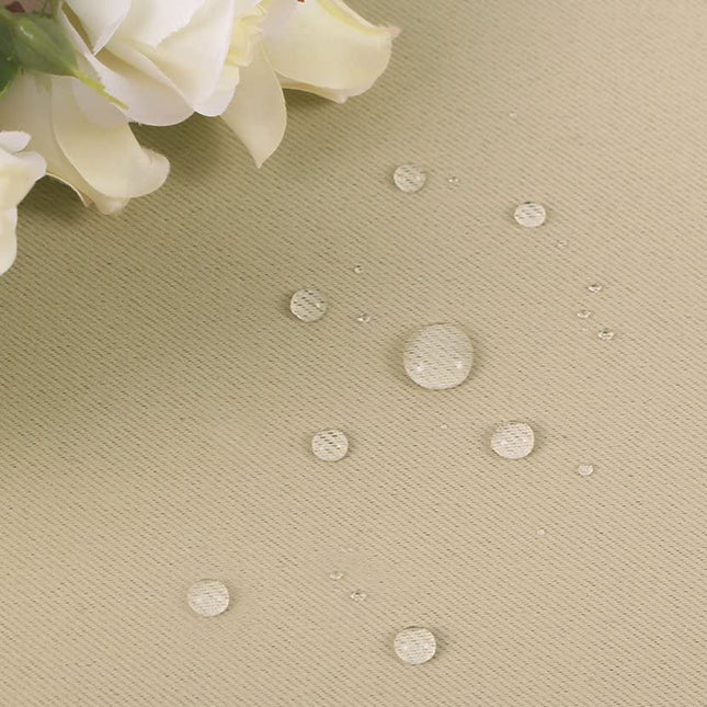 Buitengordijn voor pergola met waterdichte stof.