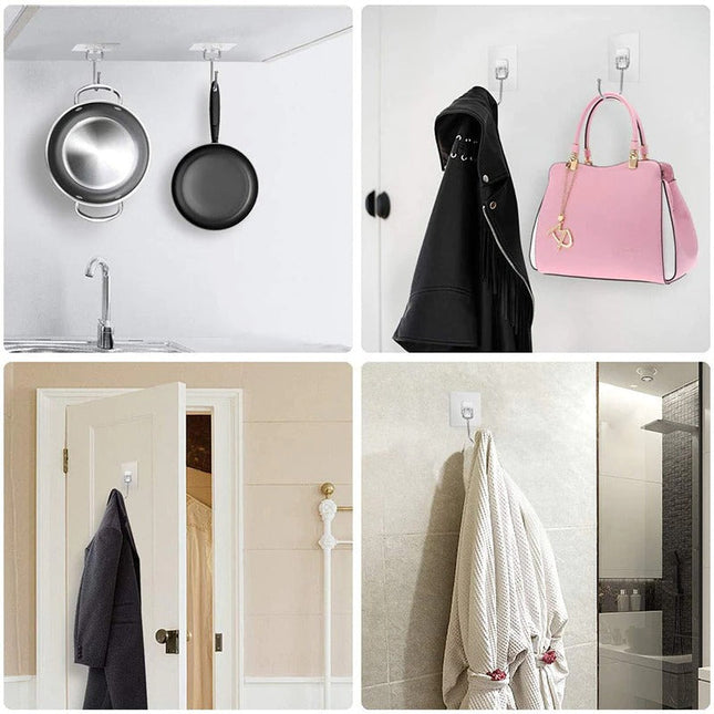 Zelfklevende RVS wandhaak zonder boren