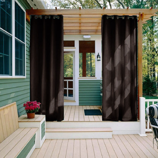 Waterdicht buitengordijn van zware kwaliteit