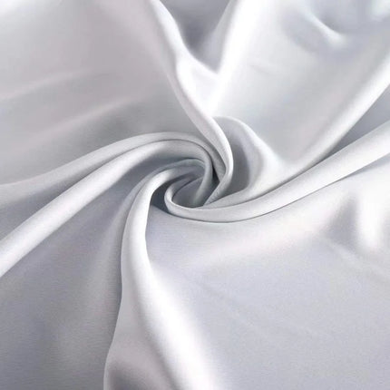 Kant-en-klaar wit overgordijn met ringen