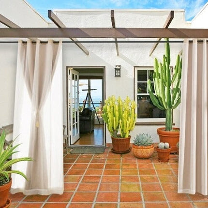 Waterafstotend tuingordijn voor balkon