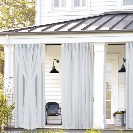 Waterafstotend tuingordijn voor balkon