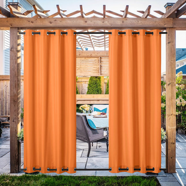 Zonwerend buitengordijn voor terras en tuin