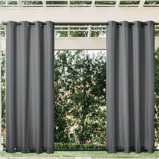 Zonwerend buitengordijn voor terras en tuin