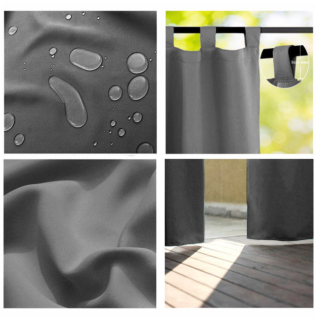 Waterdicht buitengordijn voor terras en pergola