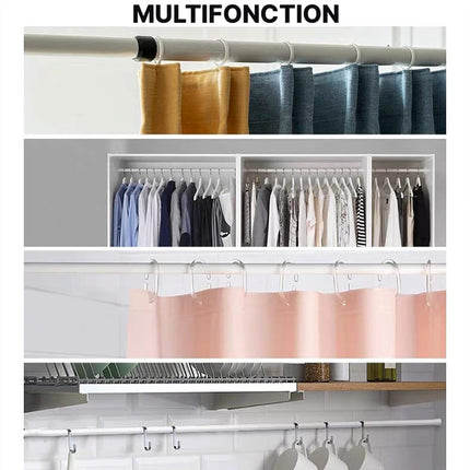 Moderne uitschuifbare gordijnroede