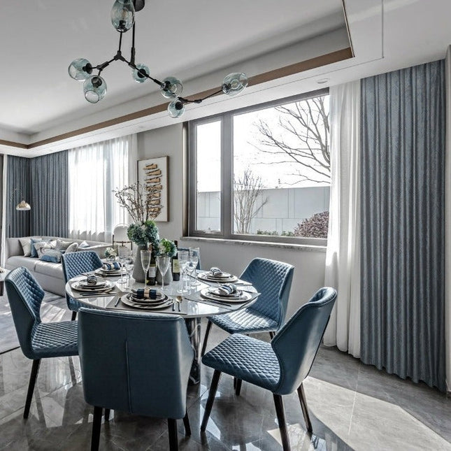 Jacquard verduisteringsgordijn met paisley patroon