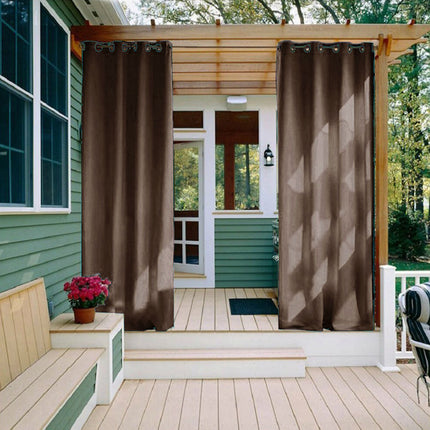 Waterdicht pergola gordijn voor terras