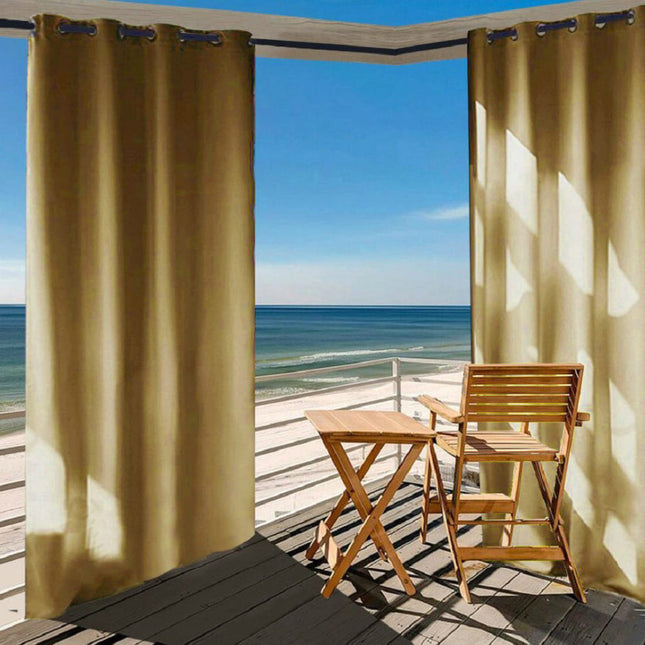 Waterdicht buitengordijn voor veranda