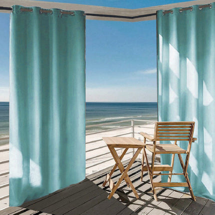 Weerbestendig buitengordijn voor tuinpaviljoen