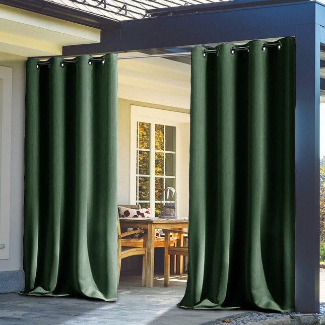 Weerbestendig buitengordijn voor de tuin