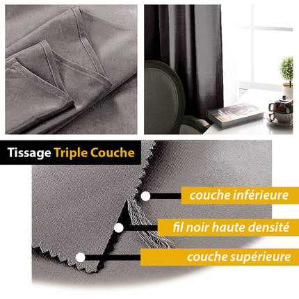 Verduisterend gordijn met sterrenhemel print