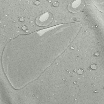 Modern tuingordijn met ringen voor buiten