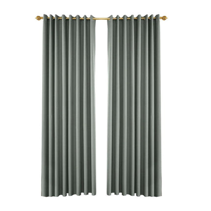 Modern tuingordijn met ringen voor buiten